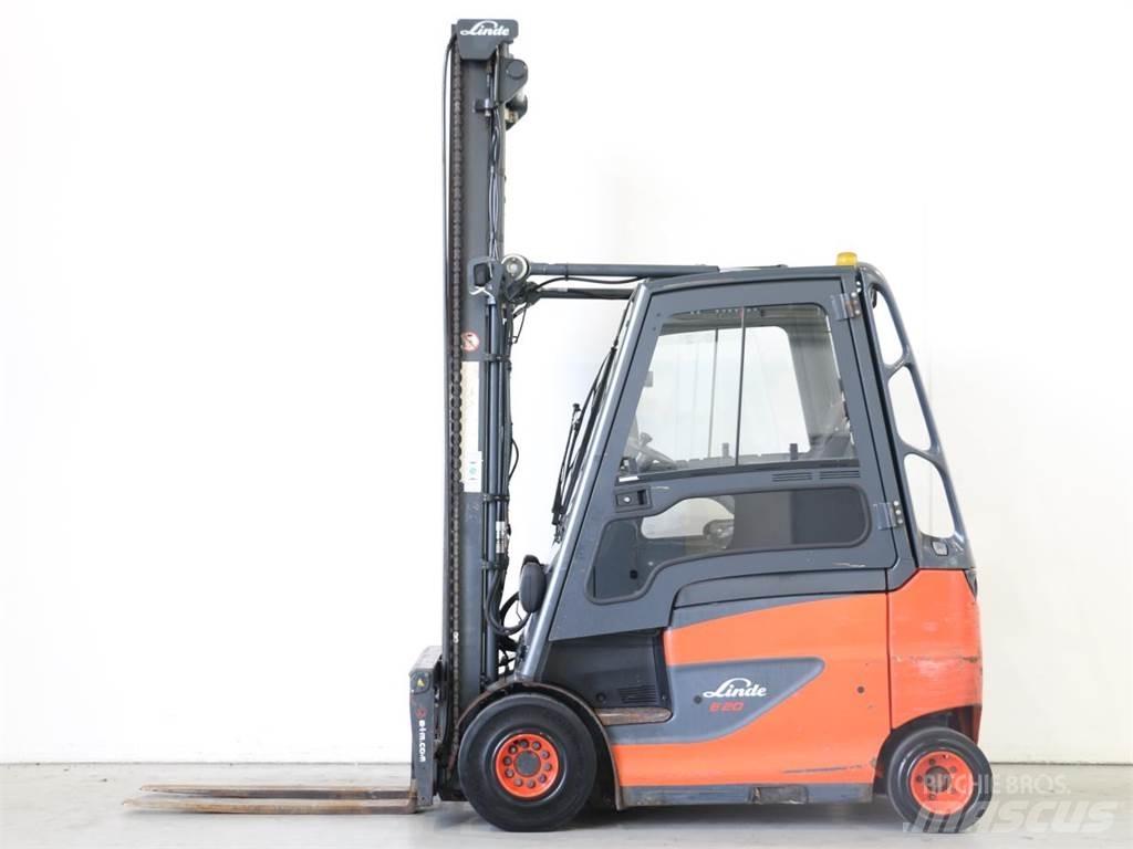 Linde E20/600H/387 شاحنات ذات رافعات شوكية تعمل بالكهرباء