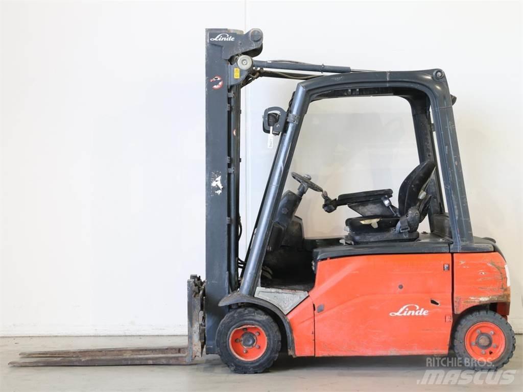 Linde E20PL/386-01 شاحنات ذات رافعات شوكية تعمل بالكهرباء