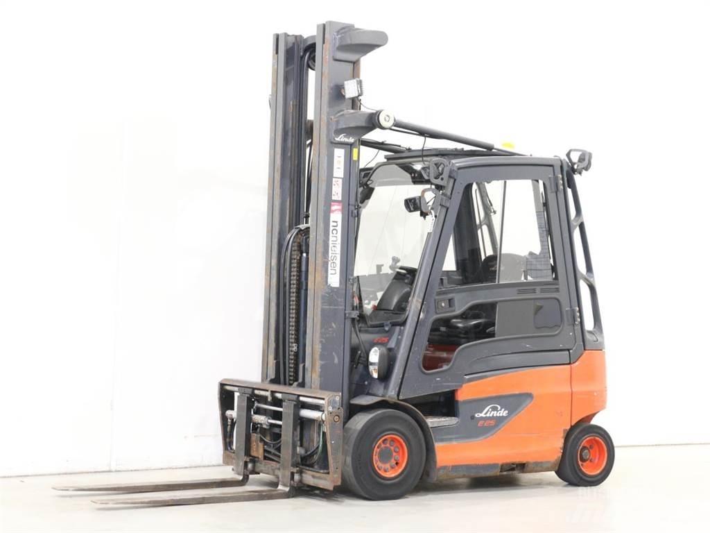 Linde E25/387-01 شاحنات ذات رافعات شوكية تعمل بالكهرباء