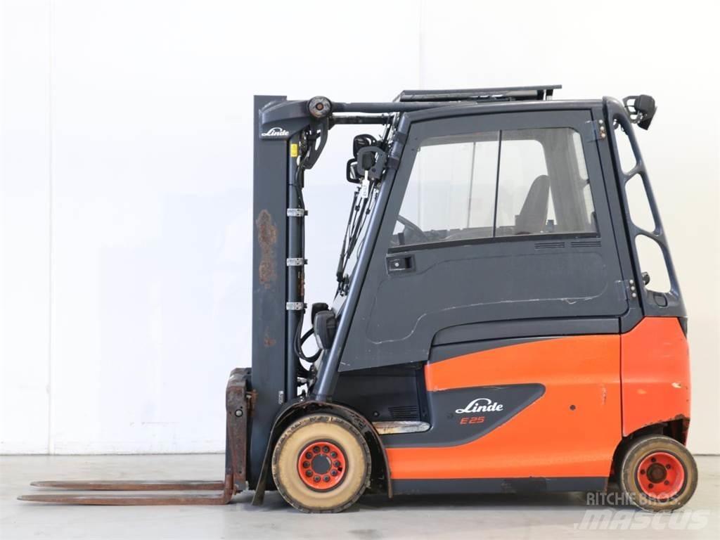 Linde E25/600HL/387 شاحنات ذات رافعات شوكية تعمل بالكهرباء
