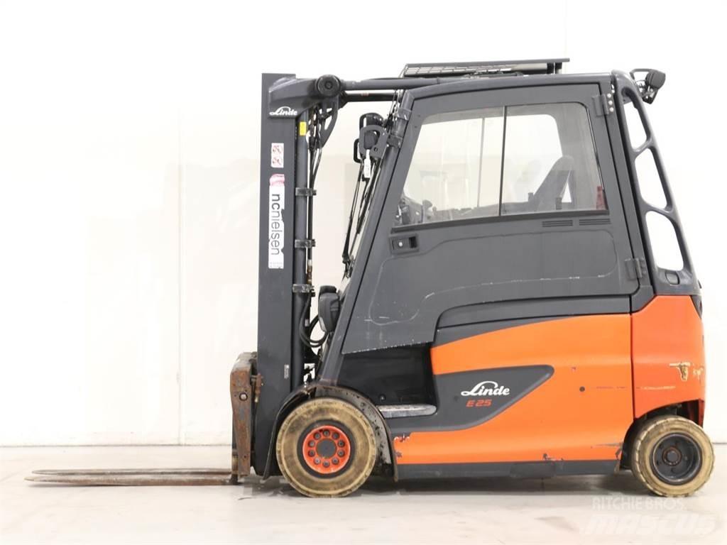 Linde E25/600HL/387 شاحنات ذات رافعات شوكية تعمل بالكهرباء