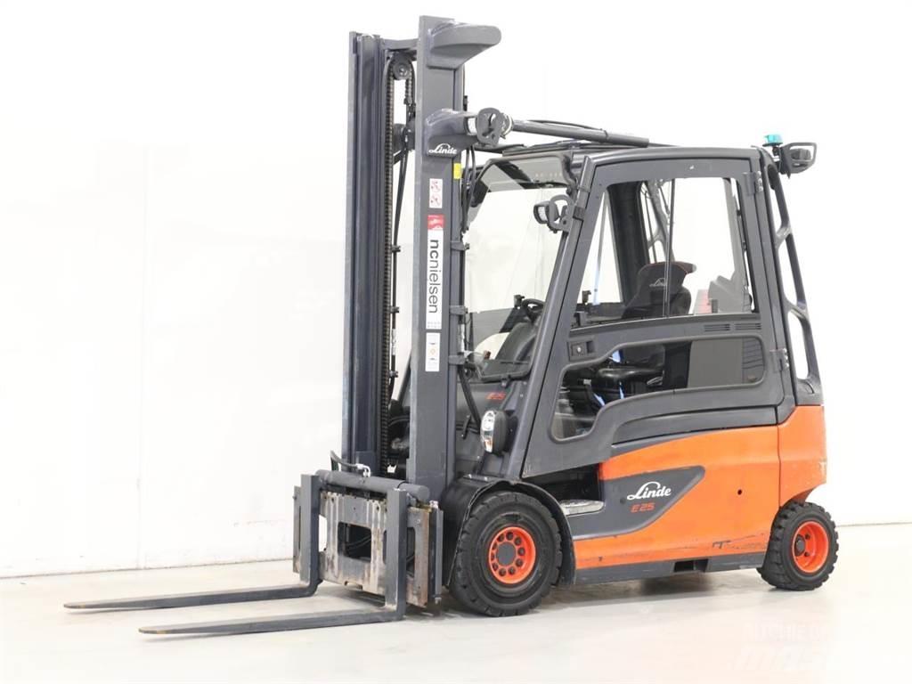 Linde E25L/387 شاحنات ذات رافعات شوكية تعمل بالكهرباء