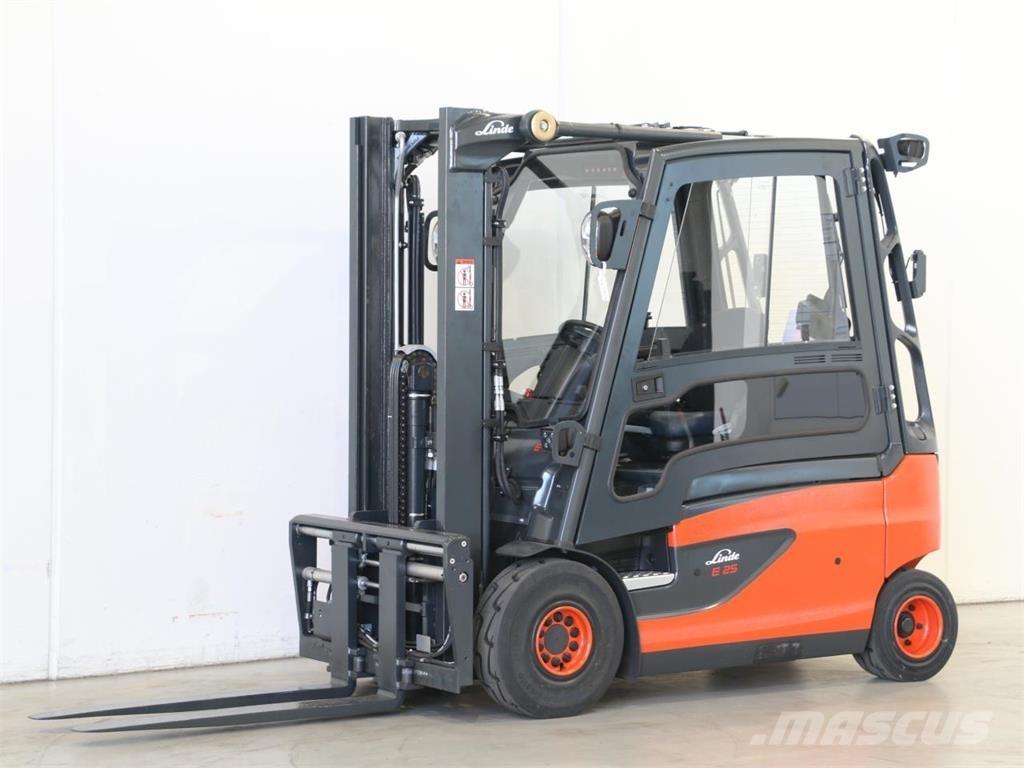 Linde E25L/387 شاحنات ذات رافعات شوكية تعمل بالكهرباء