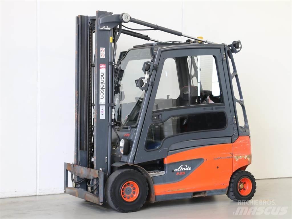 Linde E25L/387 شاحنات ذات رافعات شوكية تعمل بالكهرباء