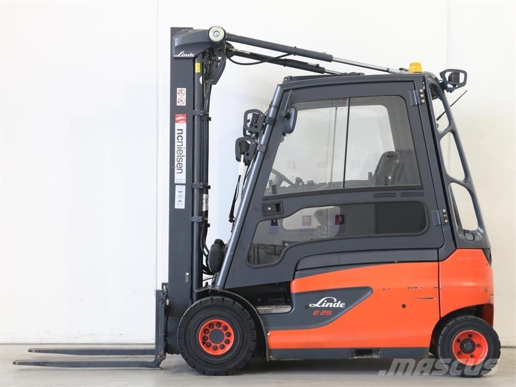 Linde E25L/387 شاحنات ذات رافعات شوكية تعمل بالكهرباء