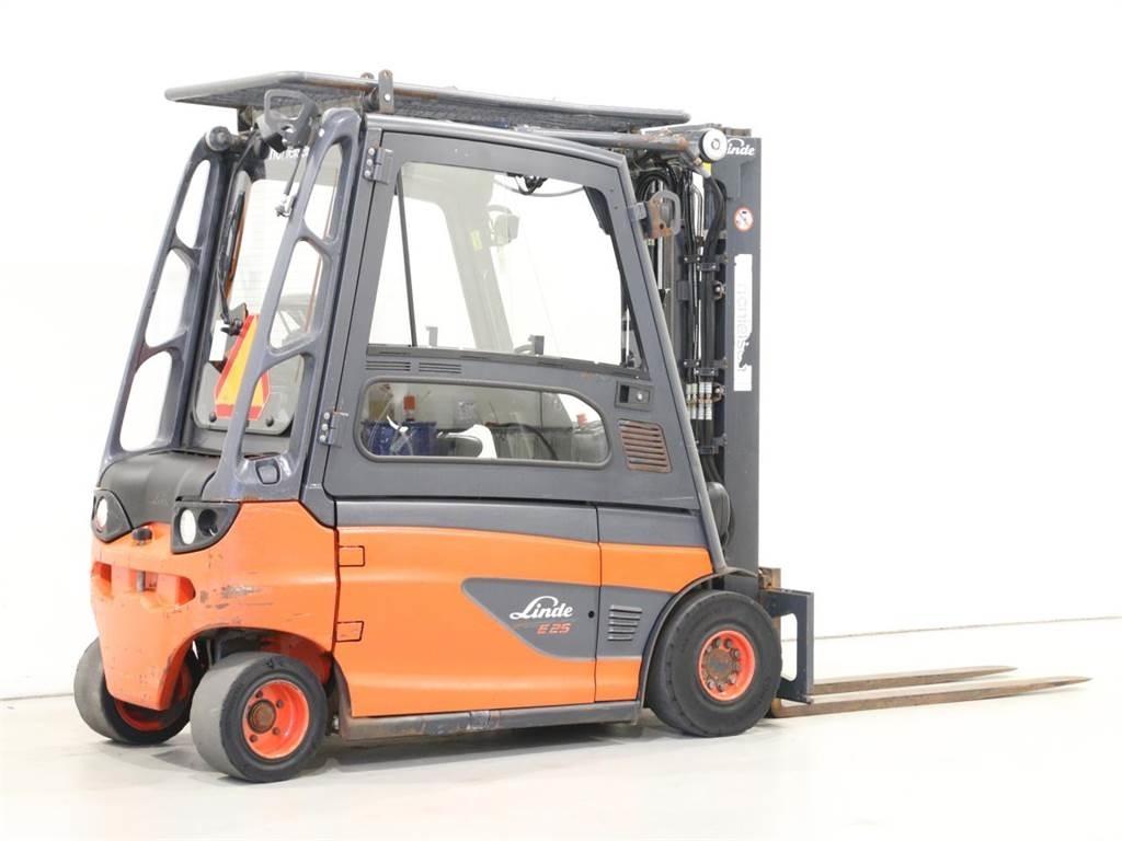Linde E25L/387 شاحنات ذات رافعات شوكية تعمل بالكهرباء