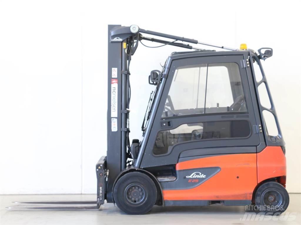 Linde E25L/387 شاحنات ذات رافعات شوكية تعمل بالكهرباء