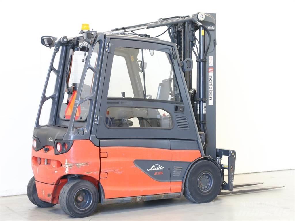 Linde E25L/387 شاحنات ذات رافعات شوكية تعمل بالكهرباء