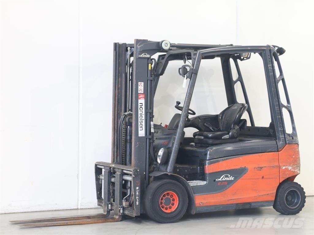 Linde E25L/387 شاحنات ذات رافعات شوكية تعمل بالكهرباء
