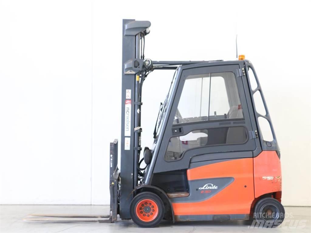 Linde E30/600H/387 شاحنات ذات رافعات شوكية تعمل بالكهرباء
