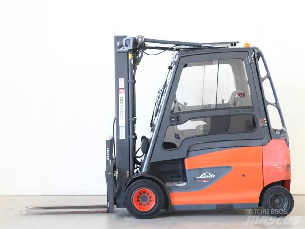 Linde E30/600HL/387 شاحنات ذات رافعات شوكية تعمل بالكهرباء