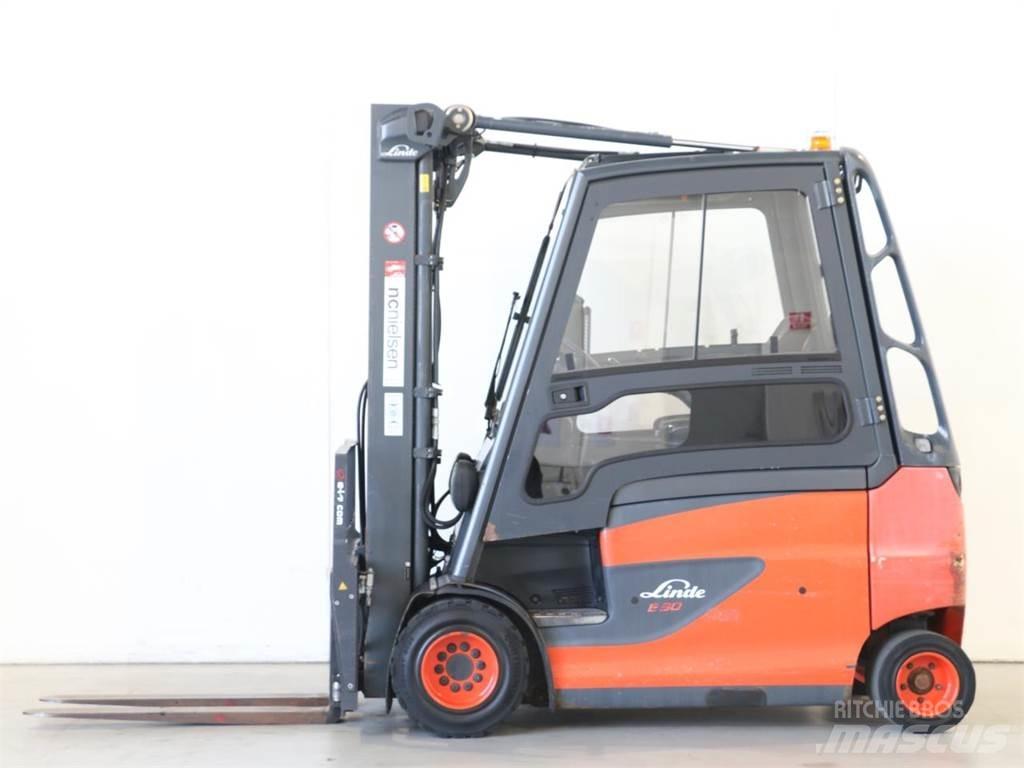 Linde E30/600HL/387 شاحنات ذات رافعات شوكية تعمل بالكهرباء