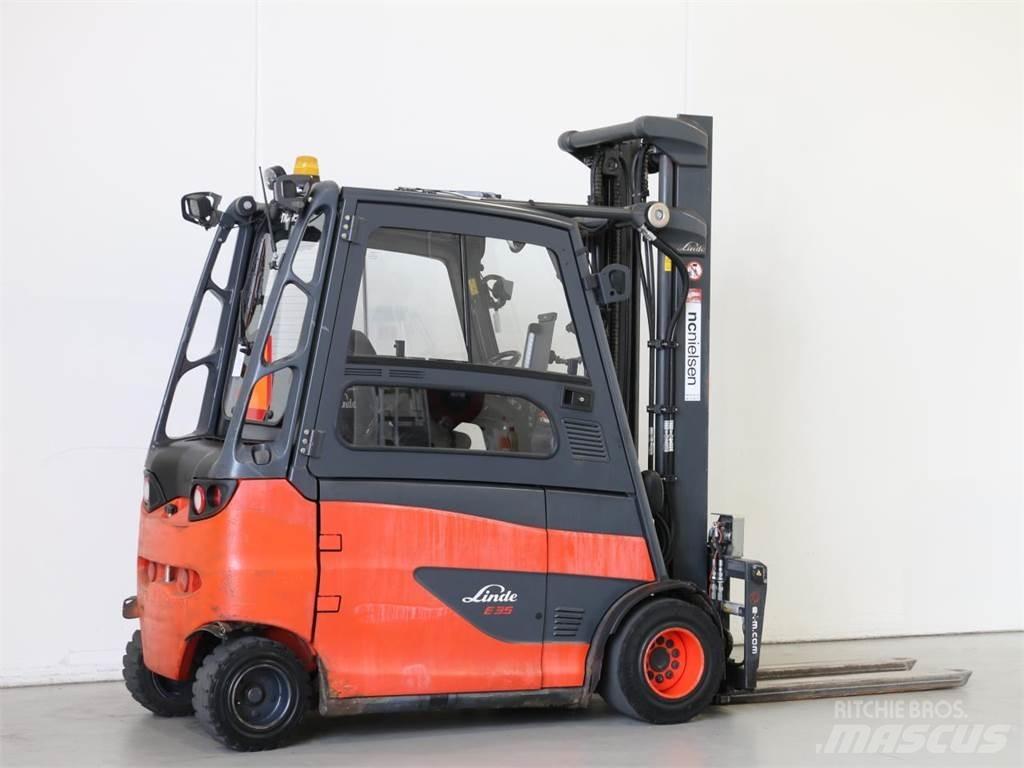 Linde E35HL/387 شاحنات ذات رافعات شوكية تعمل بالكهرباء