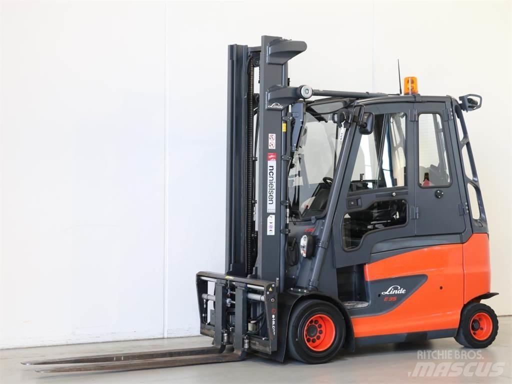 Linde E35HL/387 شاحنات ذات رافعات شوكية تعمل بالكهرباء
