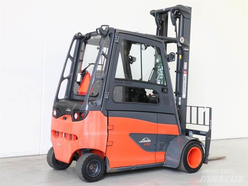 Linde E35HL/387 شاحنات ذات رافعات شوكية تعمل بالكهرباء