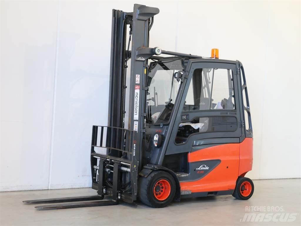 Linde E35HL/387 شاحنات ذات رافعات شوكية تعمل بالكهرباء