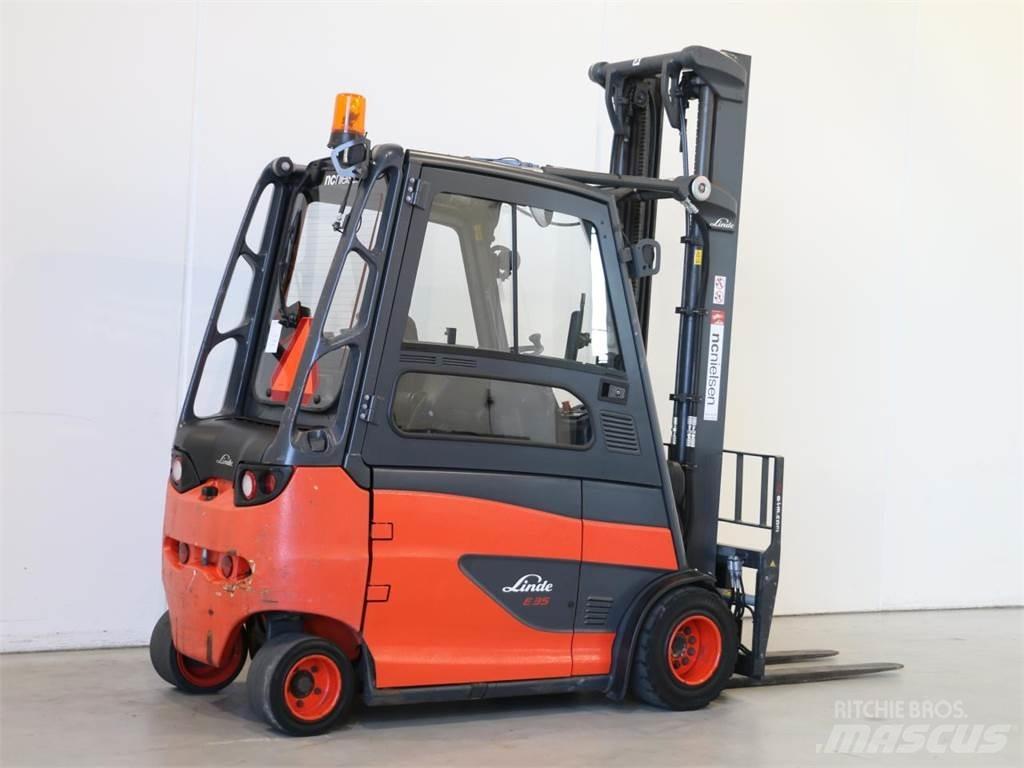 Linde E35HL/387 شاحنات ذات رافعات شوكية تعمل بالكهرباء