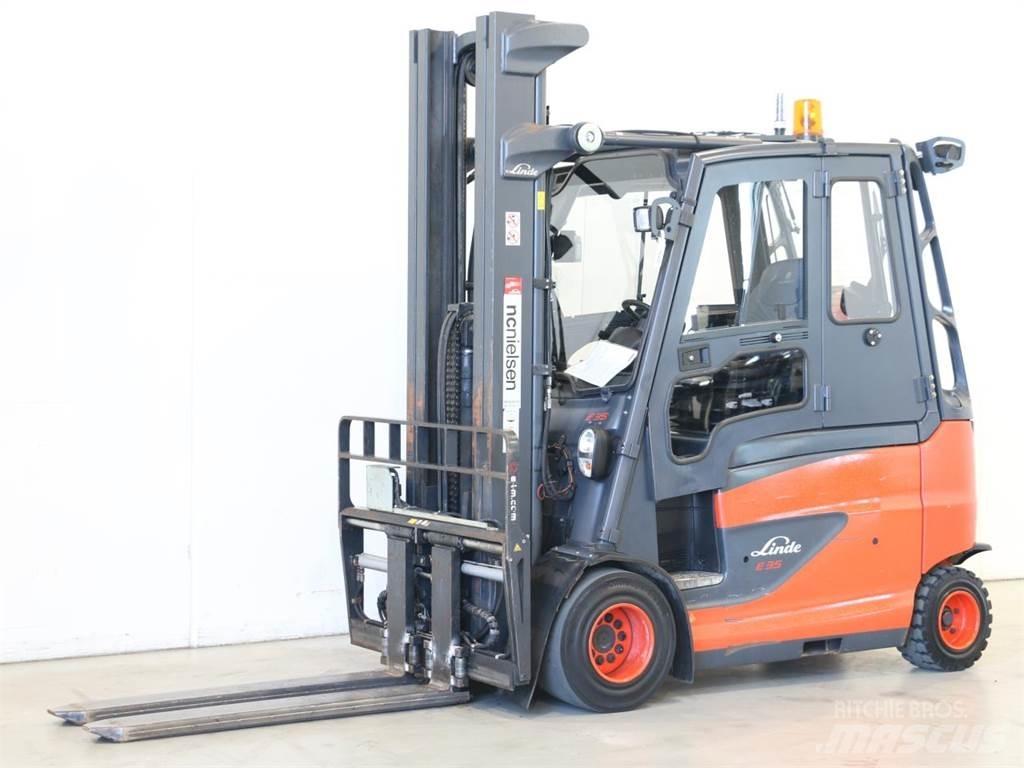 Linde E35HL/387 شاحنات ذات رافعات شوكية تعمل بالكهرباء