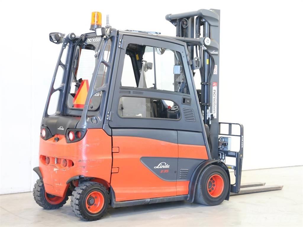 Linde E35HL/387 شاحنات ذات رافعات شوكية تعمل بالكهرباء