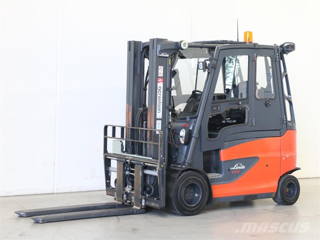 Linde E35HL/387 شاحنات ذات رافعات شوكية تعمل بالكهرباء