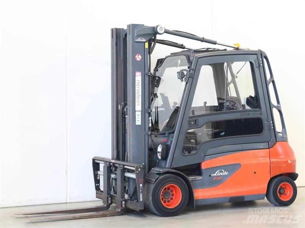 Linde E35L/387 شاحنات ذات رافعات شوكية تعمل بالكهرباء