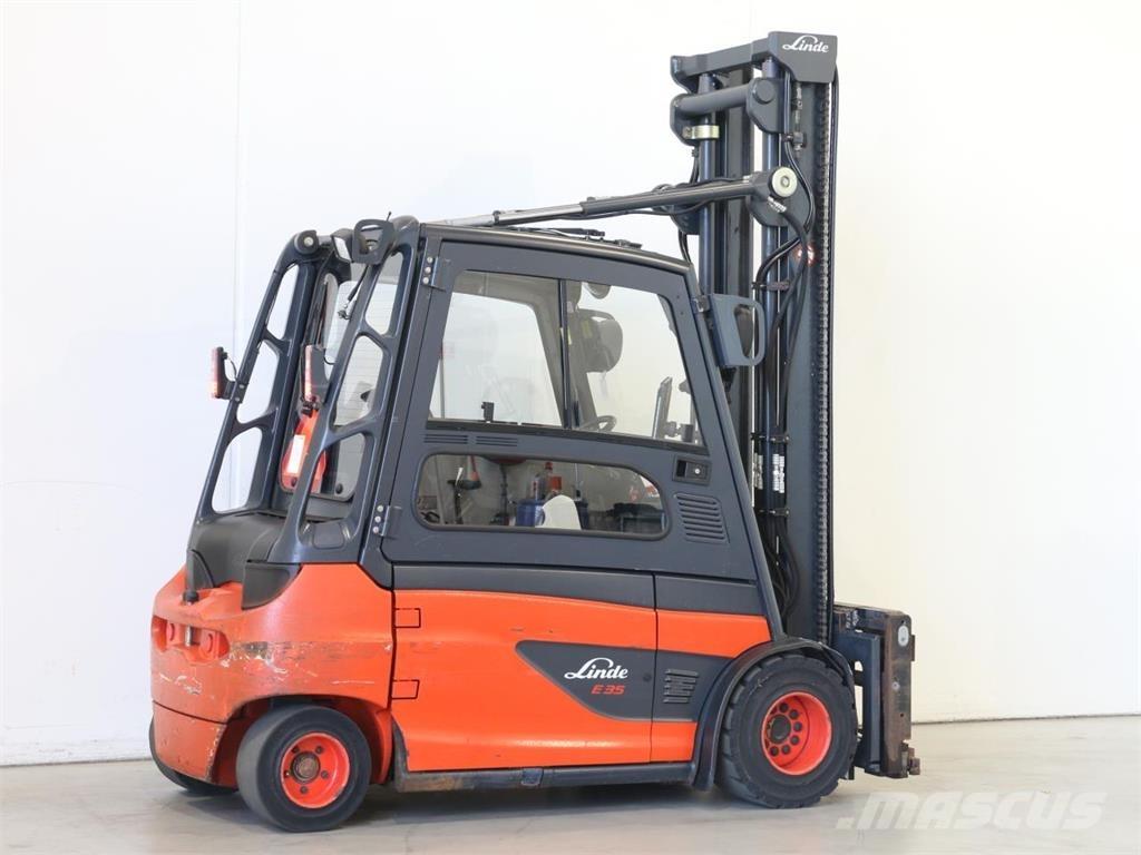 Linde E35L/387 شاحنات ذات رافعات شوكية تعمل بالكهرباء