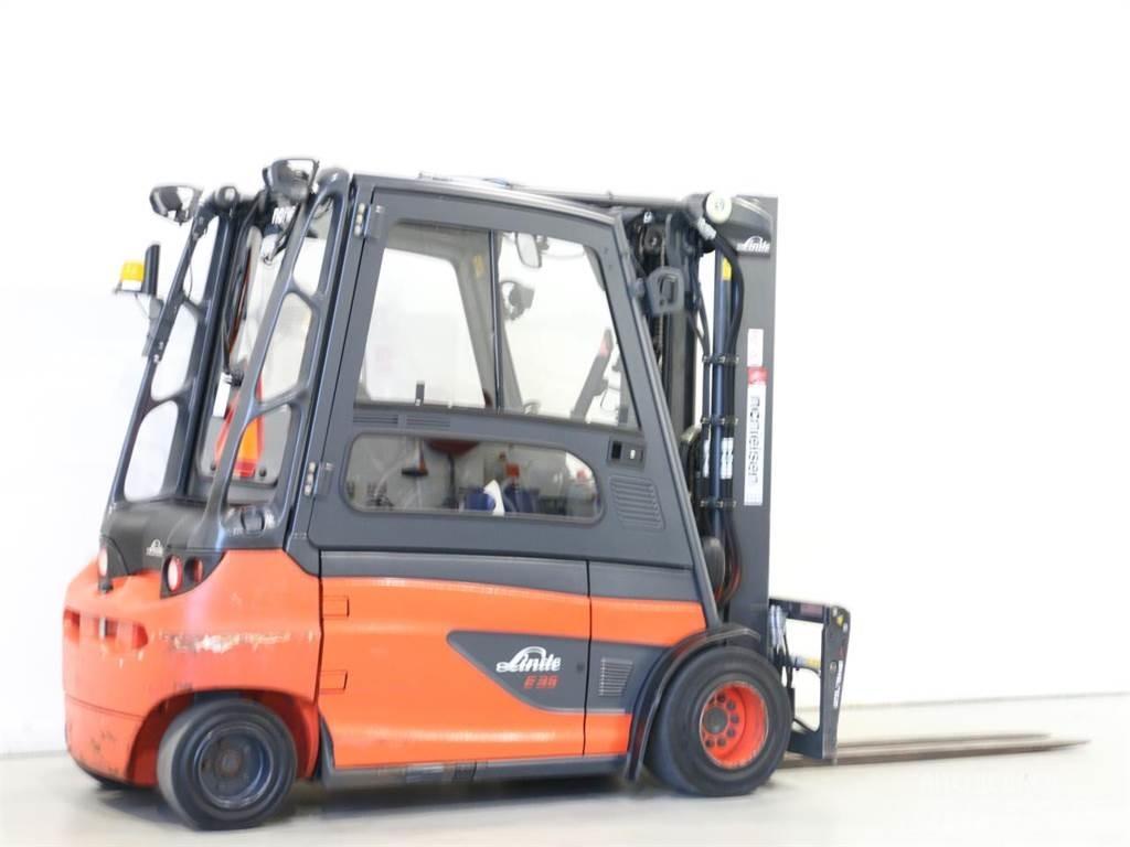Linde E35L/387-01 شاحنات ذات رافعات شوكية تعمل بالكهرباء