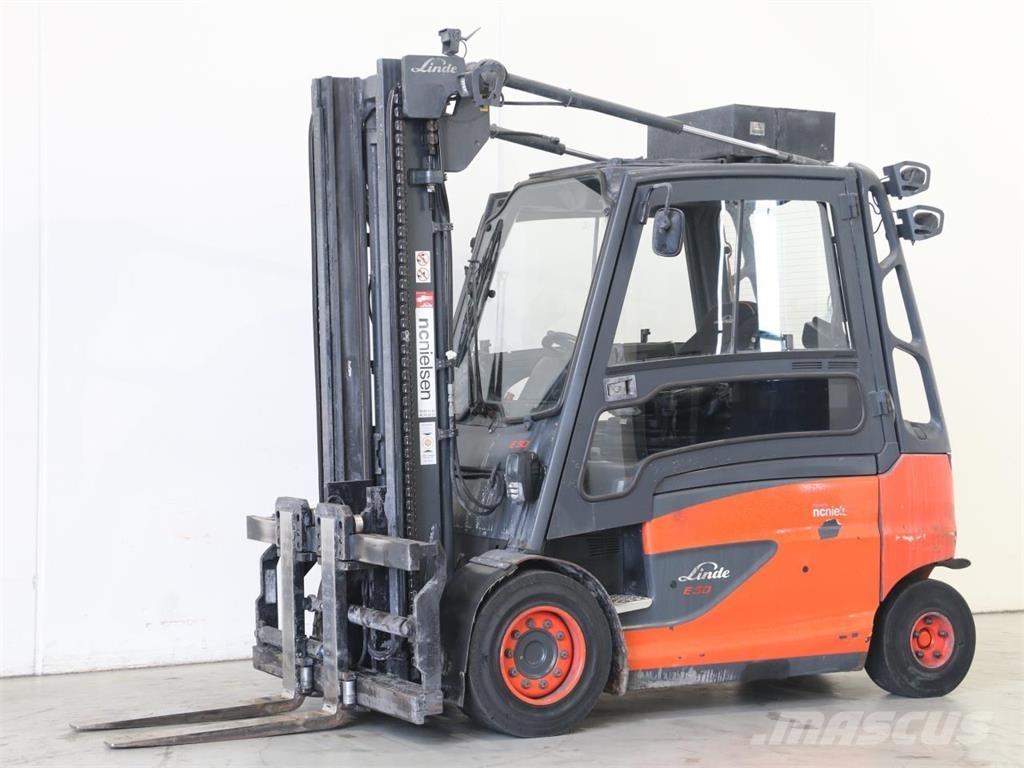 Linde E50HL/388 شاحنات ذات رافعات شوكية تعمل بالكهرباء