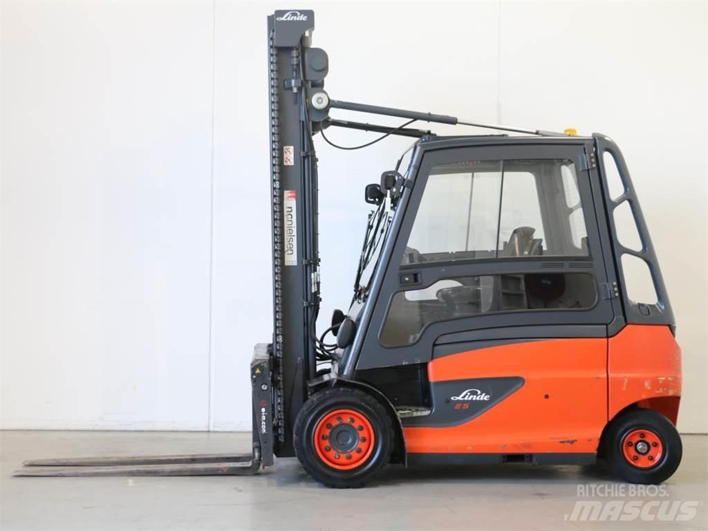 Linde E50HL/388-600 شاحنات ذات رافعات شوكية تعمل بالكهرباء