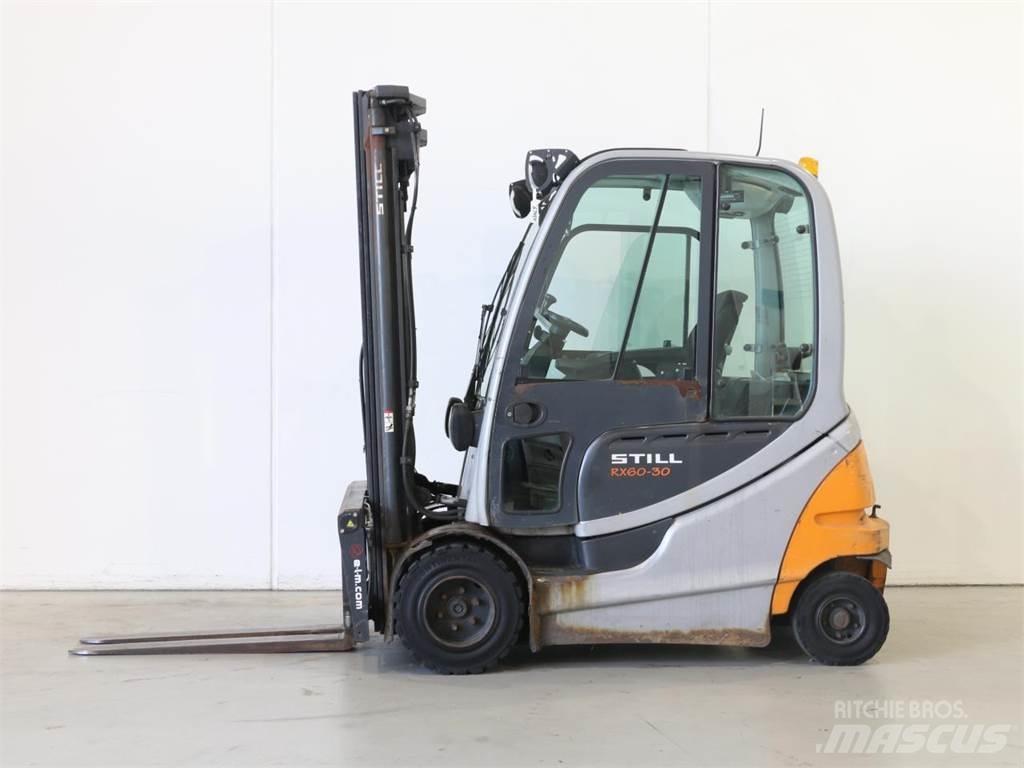 Still RX 60-30 شاحنات ذات رافعات شوكية تعمل بالكهرباء