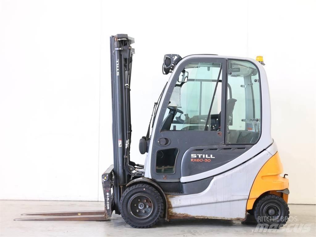 Still RX 60-30 شاحنات ذات رافعات شوكية تعمل بالكهرباء