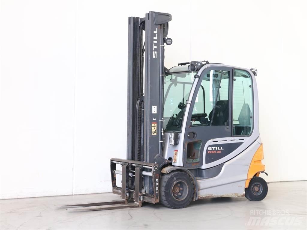 Still RX 60-30 شاحنات ذات رافعات شوكية تعمل بالكهرباء