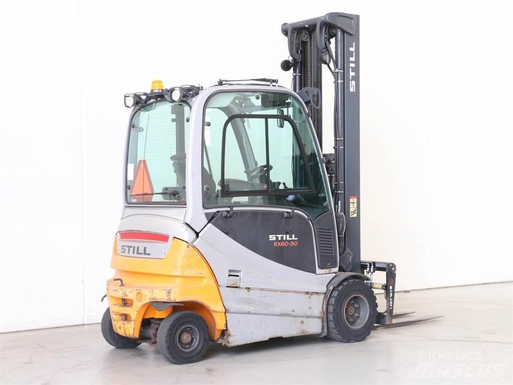 Still RX 60-30 شاحنات ذات رافعات شوكية تعمل بالكهرباء