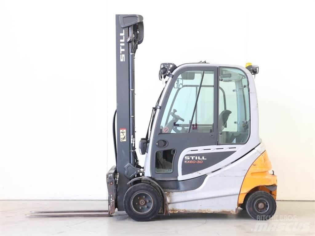Still RX 60-30 شاحنات ذات رافعات شوكية تعمل بالكهرباء