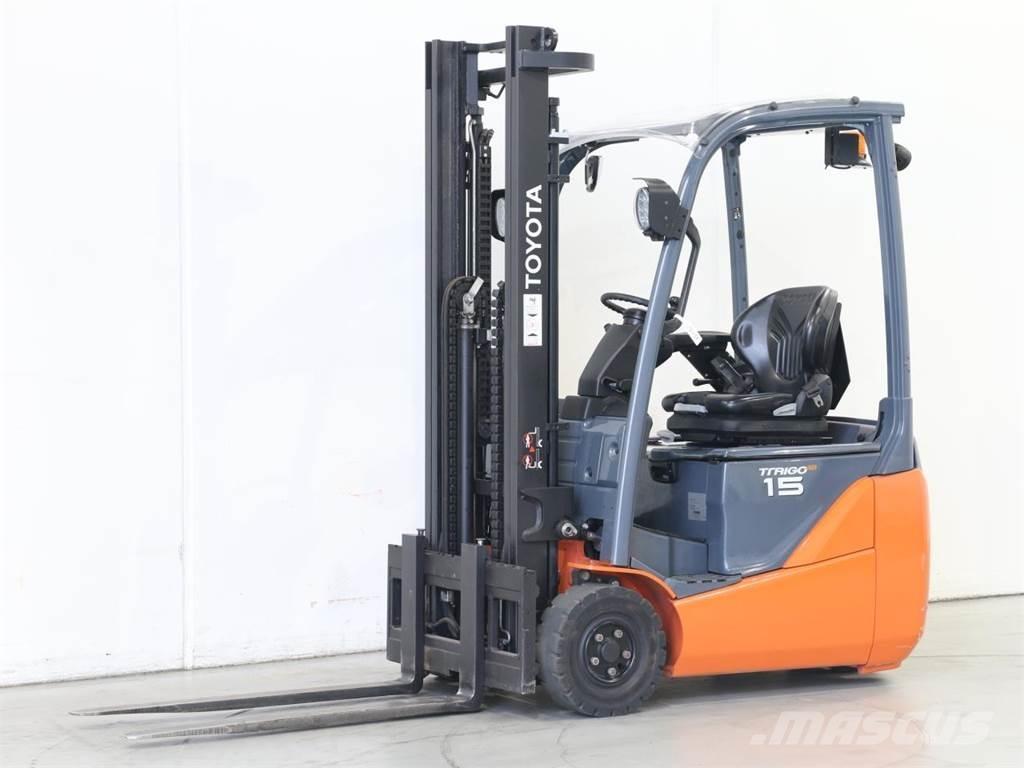 Toyota 8FBE15T شاحنات ذات رافعات شوكية تعمل بالكهرباء