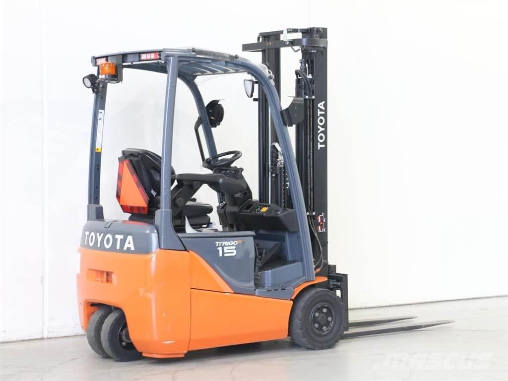 Toyota 8FBE15T شاحنات ذات رافعات شوكية تعمل بالكهرباء