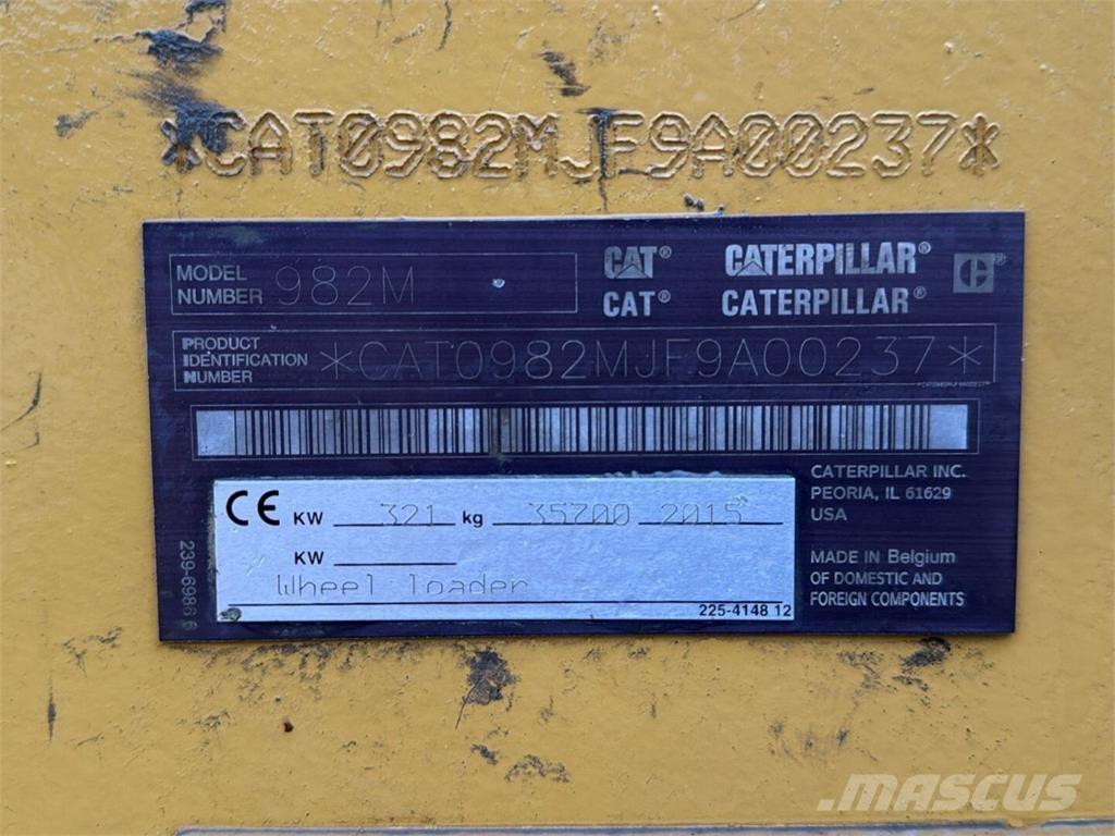 CAT 982 M لوادر بعجل