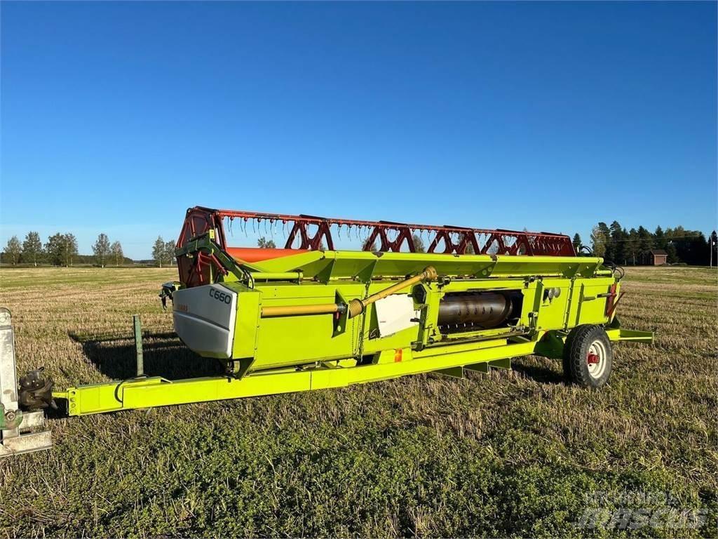 CLAAS C660 Pöytä حصادات