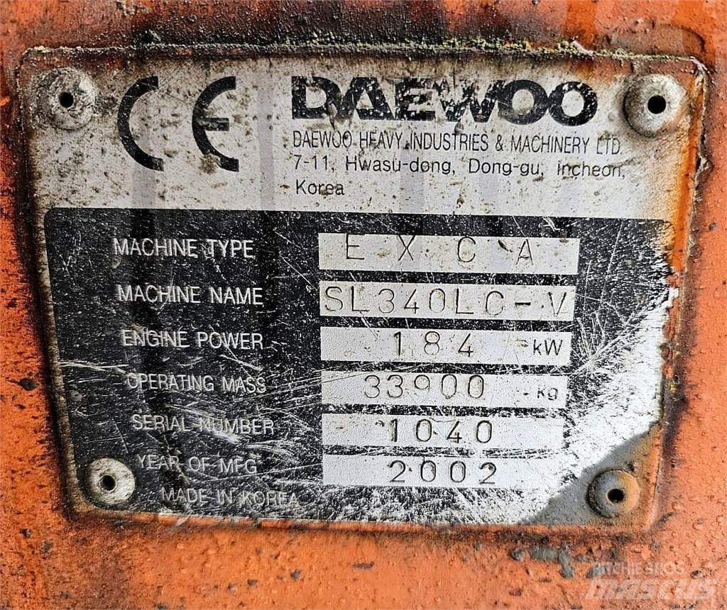 Daewoo SL340LC-V حفارات زحافة