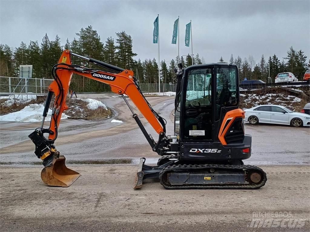 Doosan DX 35 Z حفارات صغيرة أقل من 7 طن (حفارات صغيرة)