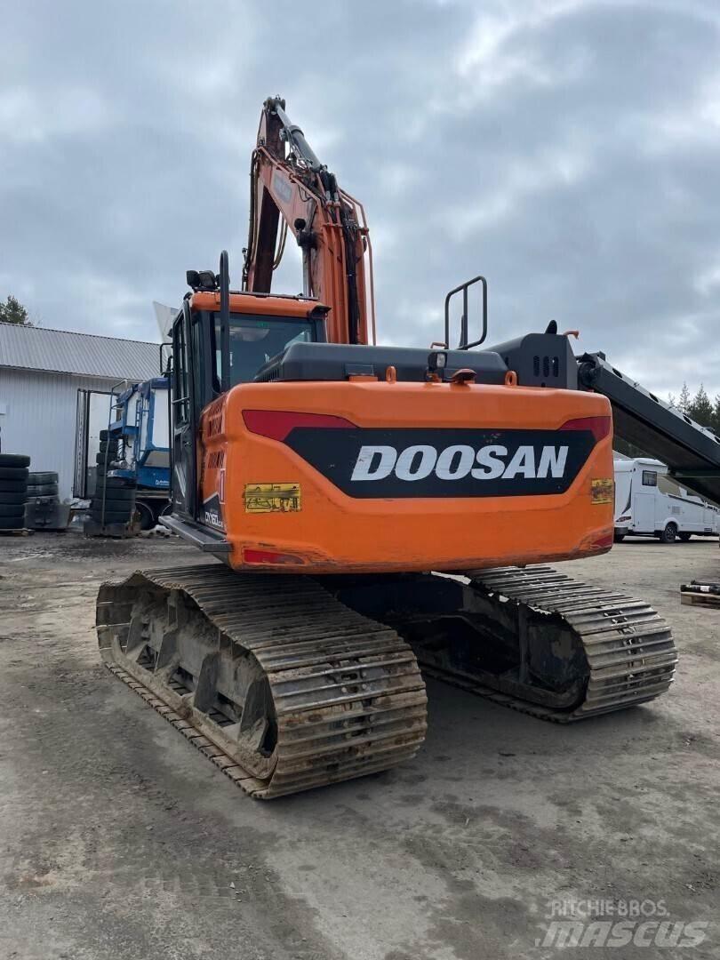 Doosan Dx160 Lc حفارات زحافة