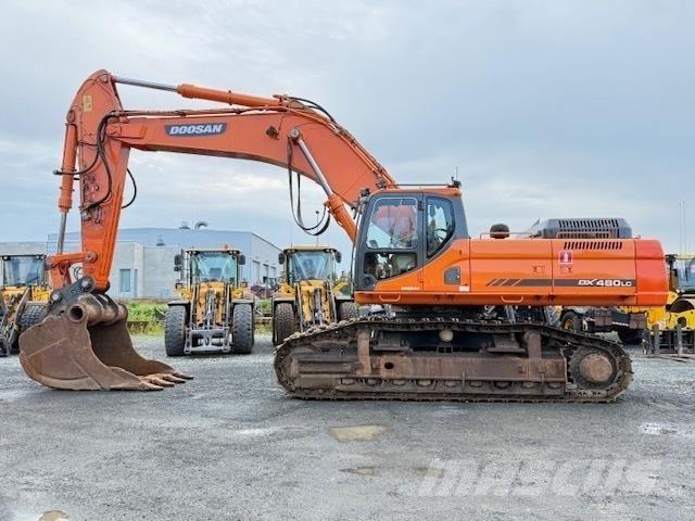 Doosan DX480LC حفارات زحافة