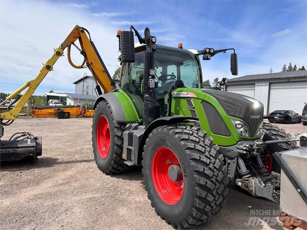 Fendt 516 VARIO الجرارات