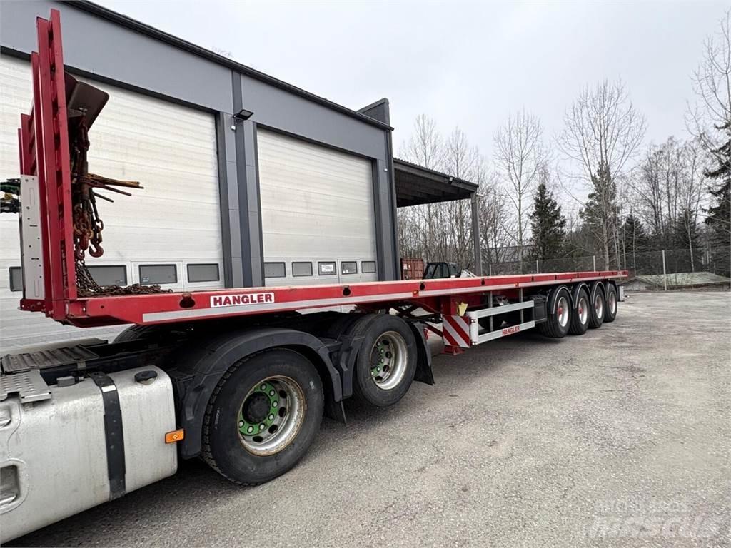 Hangler SVS 480 نصف مقطورة مسطحة منخفضة