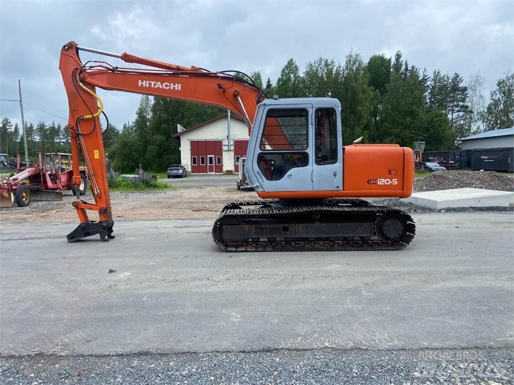 Hitachi Ex 120-2 حفارات زحافة