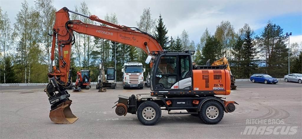 Hitachi ZX190W-6 حفارات بعجل