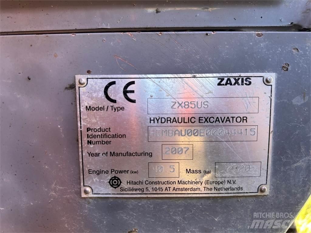 Hitachi ZX85 US حفارات وسط 7 طن - 12 طن