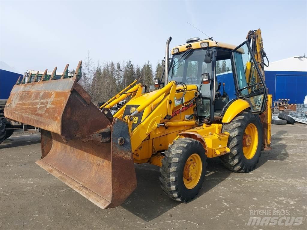 JCB 3cx siisti لوادر ذات جرافات عكسية