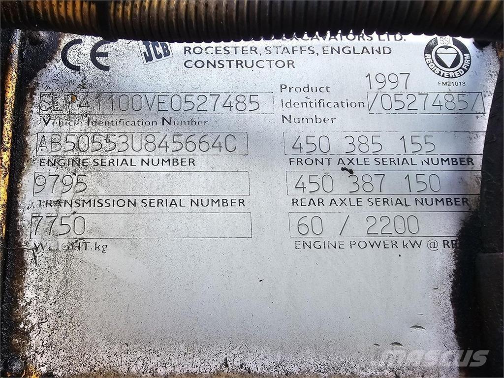 JCB 411 لوادر بعجل