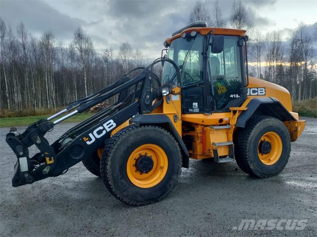 JCB 413 K T4 لوادر بعجل